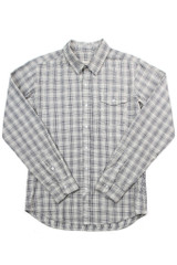 Clinton Indigo Plaid Shirt