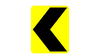 Permanent Hazard Road Signage