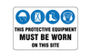 Mandatory Multi PPE Signs