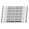 Self Adhesive Steam Drain Pipe Marker