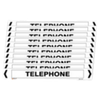 Self Adhesive Telephone Pipe Marker