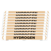 Self Adhesive Hydrogen Pipe Markers