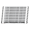 Self Adhesive Low Pressue Steam Pipe Marker