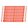 Self Adhesive Carbon Dioxide Pipe Marker