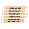 Self Adhesive Nitrogen Pipe Markers