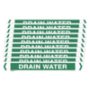 Self Adhesive Drain Water Pipe Marker