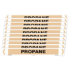 Self Adhesive Propane Pipe Markers