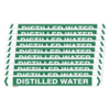 Self Adhesive Distilled Water Pipe Marker