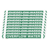 Self Adhesive Overflow Water Pipe Marker
