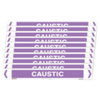Self Adhesive Caustic Pipe Marker
