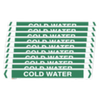 Self Adhesive Cold Water Pipe Marker