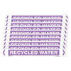Self Adhesive Recycled Water Pipe Marker