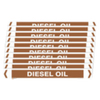 Self Adhesive Diesel Oil Pipe Marker