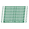 Self Adhesive Potable Water Pipe Marker
