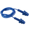 Protekt Metal Detectable Reusable Corded Earplugs - Box of 100 Pairs