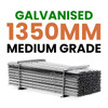 Steel Star Pickets Medium Grade Galvanised - 1350mm BF-4064