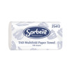 Sorbent Professional TAD Multifold Hand Towel 1 Ply 150 Sheets - Carton of 20 Packs 