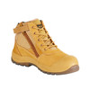 Hard Yakka Utility Zip Sided Steel Toe Safety Boot - Wheat 