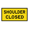 Shoulder Closed - Boxed Edge Sign - 1200 x 600mm T2-19A