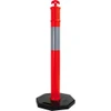 Orange T-Top Reflective Bollard Complete With 8 Kg Base RS-3165