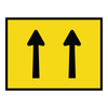 Two Lanes Ahead - Boxed Edge Sign - 1200 x 900mm 61651