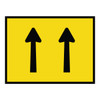 Two Lanes Ahead - Boxed Edge Sign - 1200 x 900mm