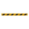 PVC Barrier Board with Class 1 Reflective Tape - 2.5m 