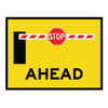 Boom Barrier Ahead - Boxed Edge Sign - 1200 x 900mm T1-272NB