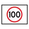 Speed Limit - Boxed Edge Sign - 1200 x 900mm T1-40Q