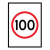 Speed Limit - Boxed Edge Sign - 900 x 1200mm T9-9Q