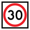 Speed Limit - Multi Message Sign - NSW - 600 x 600mm - km/h 61920