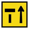 Left Lane of Two Lanes Closed - Multi Message Sign - SA - 600 x 600mm 