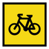 Bicycle Sign - Multi Message Sign - SA - 600 x 600mm 62468