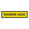 Road Work Ahead - Multi Message Sign - 1200 x 300mm