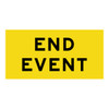 End Event - Multi Message Sign - WA - 1200 x 600mm 
