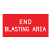 End Blasting Area - Multi Message Sign - WA - 1200 x 600mm 62324