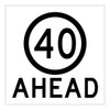 Speed Limit Ahead - Multi Message Sign - WA - 600 x 600mm MMS-ADV-3