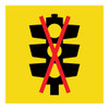 Traffic Signals Not Working - Multi Message Sign - WA - 600 x 600mm 62247