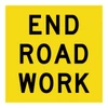 End Roadwork - Multi Message Sign - WA - 600 x 600mm MMS-TER-4