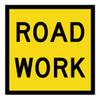 Road Work - Corflute - Multi Message Sign - QLD - 600 x 600mm 