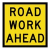 Road Work Ahead - Multi Message Sign - QLD - 600 x 600mm - km/h 62100