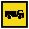Trucks Sign - Multi Message Sign - QLD - 600 x 600mm - 62145