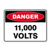 Danger Sign - 11,000 Volts 