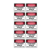 Danger Sign - Confined Space Entry by Permit Only 70120