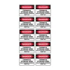 Danger Sign - Chemical Storage Area SSD-1100