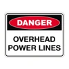 Danger Sign - Overhead Power Lines