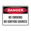 Danger Sign - No Smoking No Ignition Sources