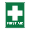 Emergency Sign - First Aid (with symbol) 76120