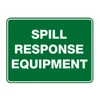 Emergency Sign - Spill Response Equipment
