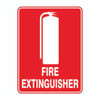 Fire Sign - Fire Extinguisher with Symbol 